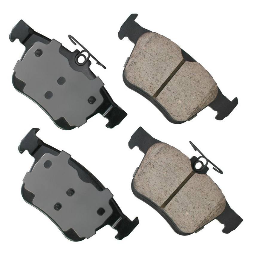 VW Disc Brake Pad Set - Rear 5Q0698451P - Akebono Euro Ultra-Premium EUR1761